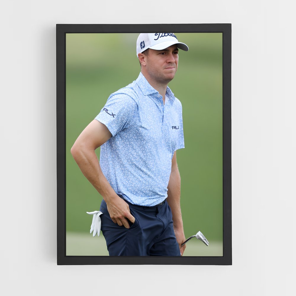 Poster L'Élégance Détendue – affiche Golf (vue 2)